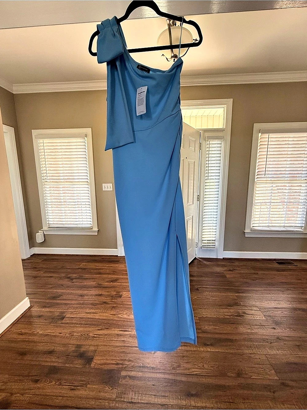 BettyGarden Blue Maxi Dress Size Small Like New
